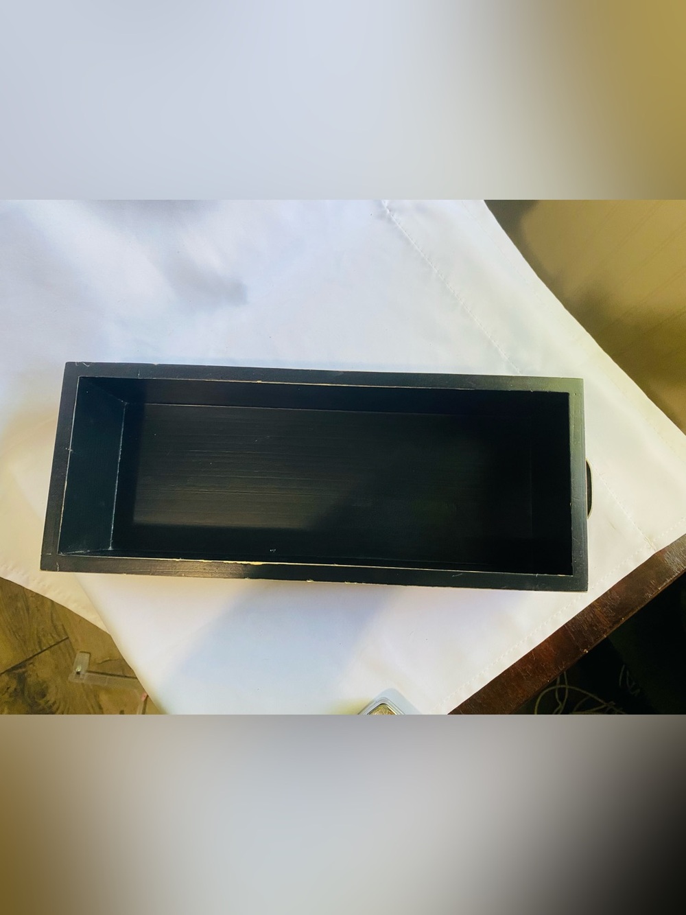 Hello Sweet Cheeks/Nice Butt- Decorative Wooden Box - Black - Picture 3 of 9